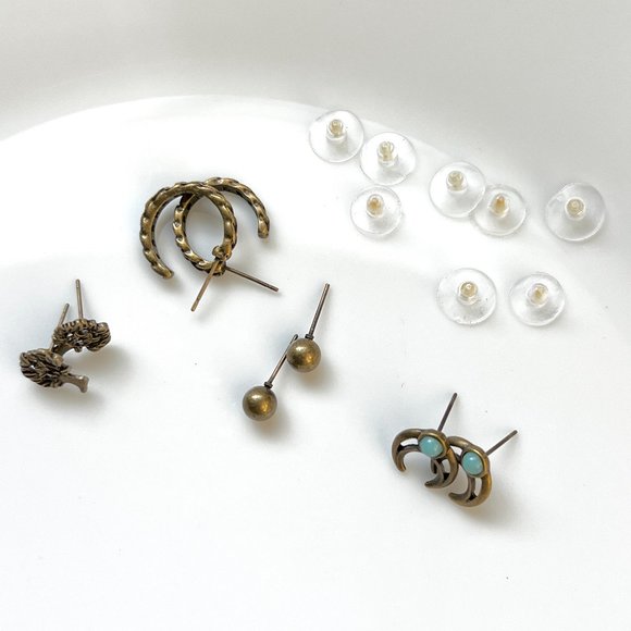 NEW Small Stud Earrings (Set of 4) - Picture 5 of 6